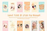 Baby Theme Instagram Story Templates, a Social Media Template by Hell Yeah Designs (Thumbnail 9 of 10)