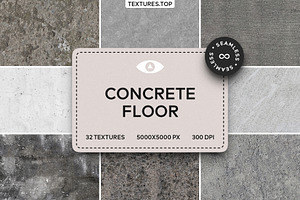 32 Seamless Concrete Floor Textures