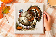 Vintage Thanksgiving Turkey PNG,Fall, a Person Illustration by Libby Wishes (Thumbnail 4 of 4)