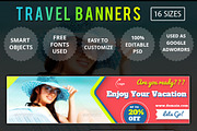 Web Banners and Ads (Travel), a Templates & Theme by Vijeshri (Thumbnail 1 of 4)