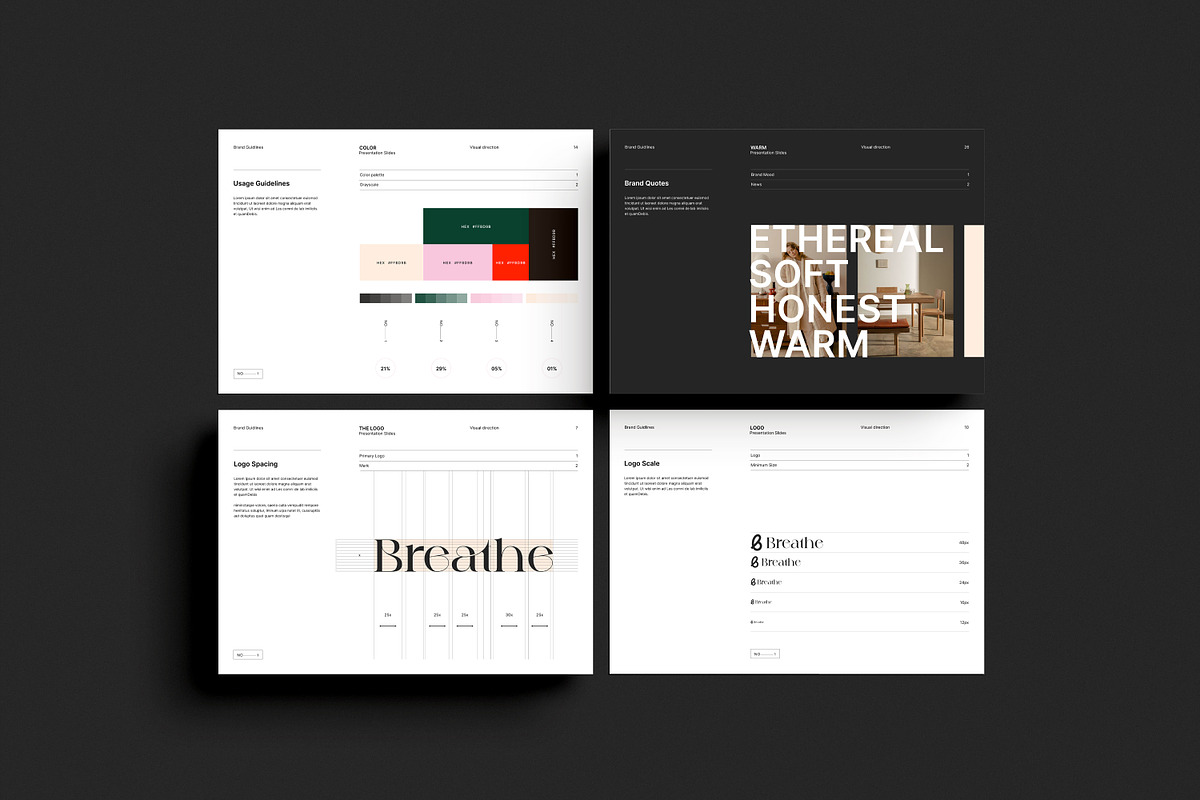 Against – Brand Guidelines, a Presentation Template by S A N D Y (Photo 3 of 10)