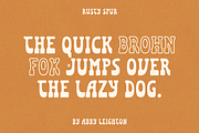 RUSTY SPUR by Abby Leighton, a Slab Serif Font by Abby Leighton Studio (Thumbnail 4 of 7)