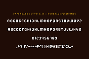 Golden Shooter - Condensed & Artdeco, a Serif Font by QR Design Studio (Thumbnail 5 of 6)