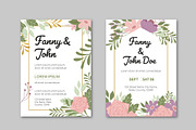 Wedding Invitation Templates, a Templates & Theme by studiogstock (Thumbnail 1 of 2)