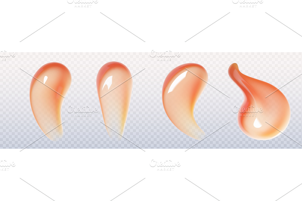 Glossy lip gloss swatch collection, an Object Illustration by art PVP - market