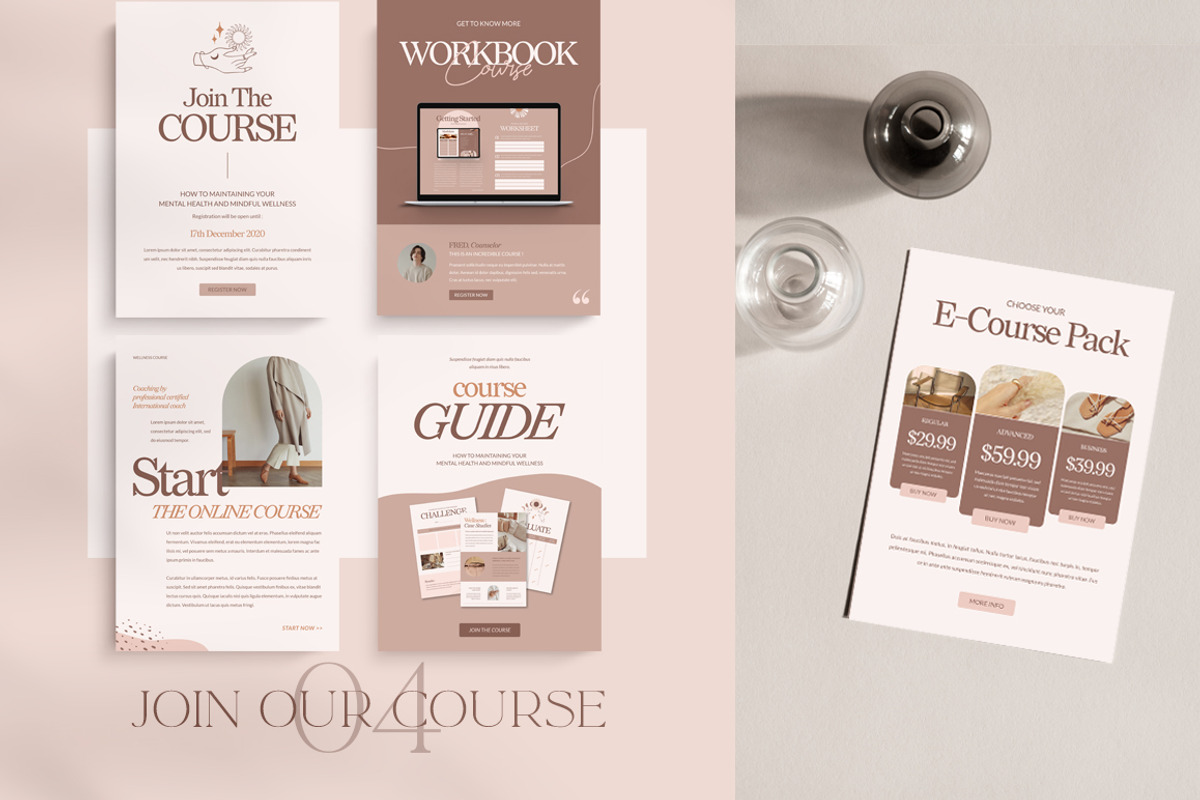 Wellness Workbook Creator | CANVA PS, a Magazine Template by Eviory (Photo 37 of 45)