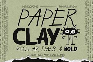 Paper Play - Handwriting Family, a Handwritten Font by Invasi Studio