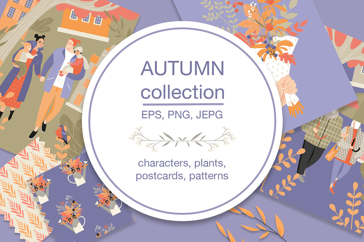 Autumn collection, a Person Illustration by Masha Naidzionysheva (Photo 1 of 6)