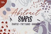 Abstract Shapes - brush art objects, a Texture Illustration by ❤️ KiraSolly (Thumbnail 1 of 7)