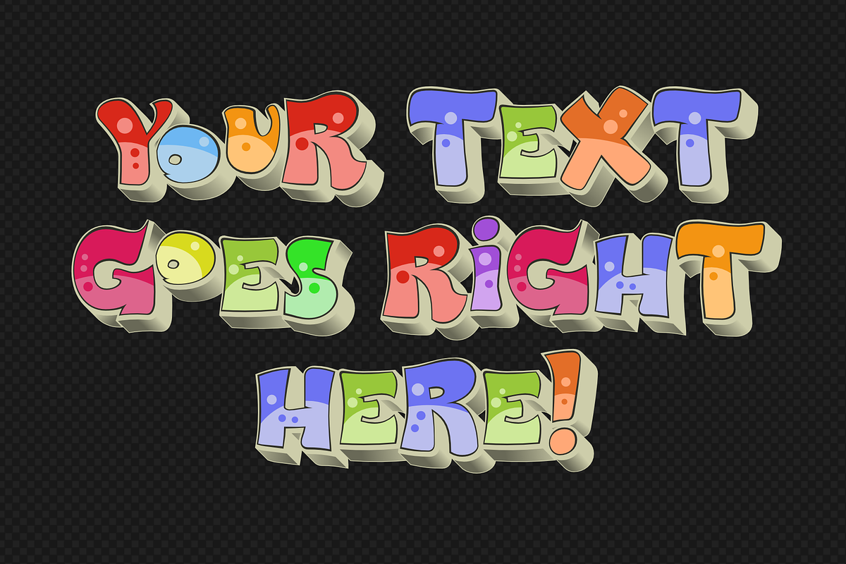 color font BigPartyO3 preview 6