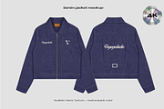 Denim jacket mockup, an Apparel Mockup by Voyage Studio (Thumbnail 3 of 3)