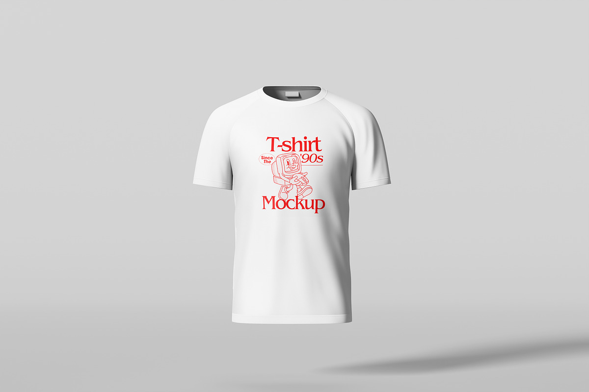 High-Quality T-shirt Mockup, a Shirt Mockup by safrizalstudio (Photo 3 of 5)