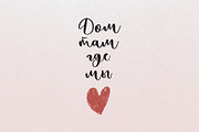 Bohema Pink Handwritten Font, a Script Font by CallMeStasia (Thumbnail 7 of 12)