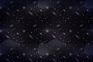 Cartoon Deep Space Background