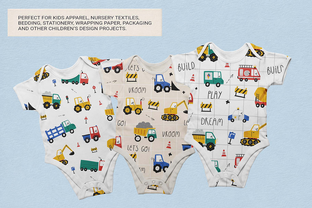 Kids Cars Clipart & Map Creator, a Transportation Illustration by Irina Ostapenko (Photo 11 of 14)