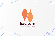 Ice cream logo template, a Branding & Logo Template by Power Symbols (Thumbnail 1 of 3)