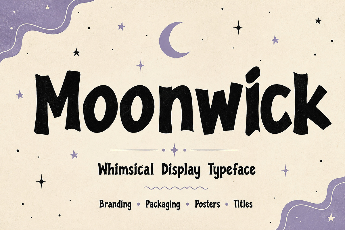 Moonwick, a Slab Serif Font by Wow Magic (Photo 1 of 5)