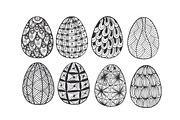 Easter eggs set, a Decorative Illustration by El Design (Thumbnail 1 of 2)