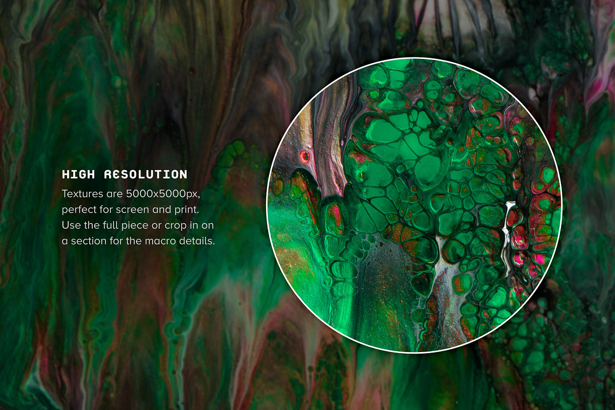 Enigma: 15 Abstract Paint Textures, a Texture Graphic by Chroma Supply (Photo 3 of 11)
