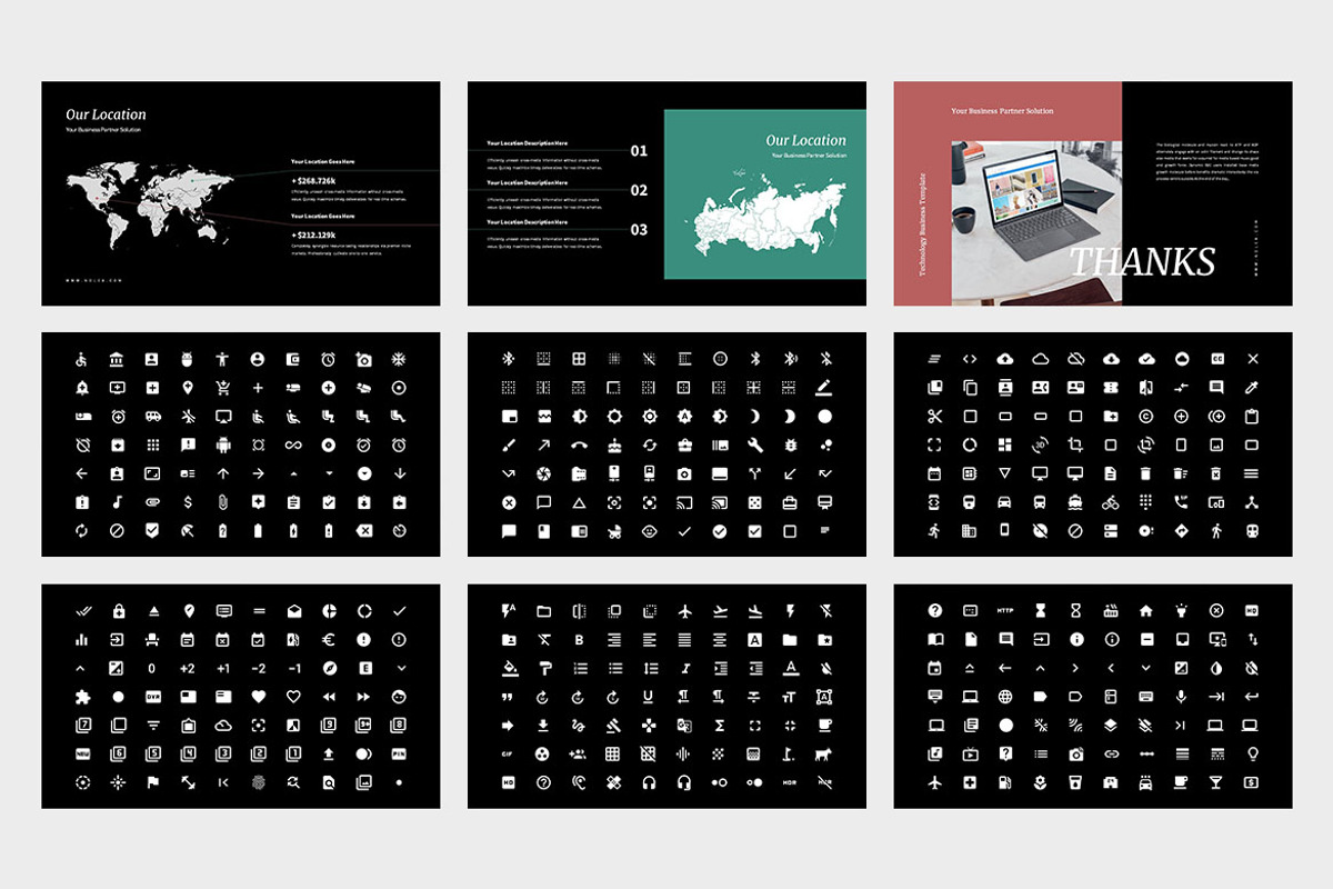 Nolea : Technology Powerpoint, a Presentation Template by Punkl Camp (Photo 9 of 9)