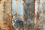 Distressed Metal Digital Papers, a Background Graphic by BonaDesigns (Thumbnail 5 of 5)