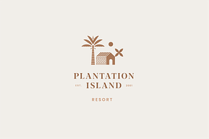 Resort Logos And Branding Elements