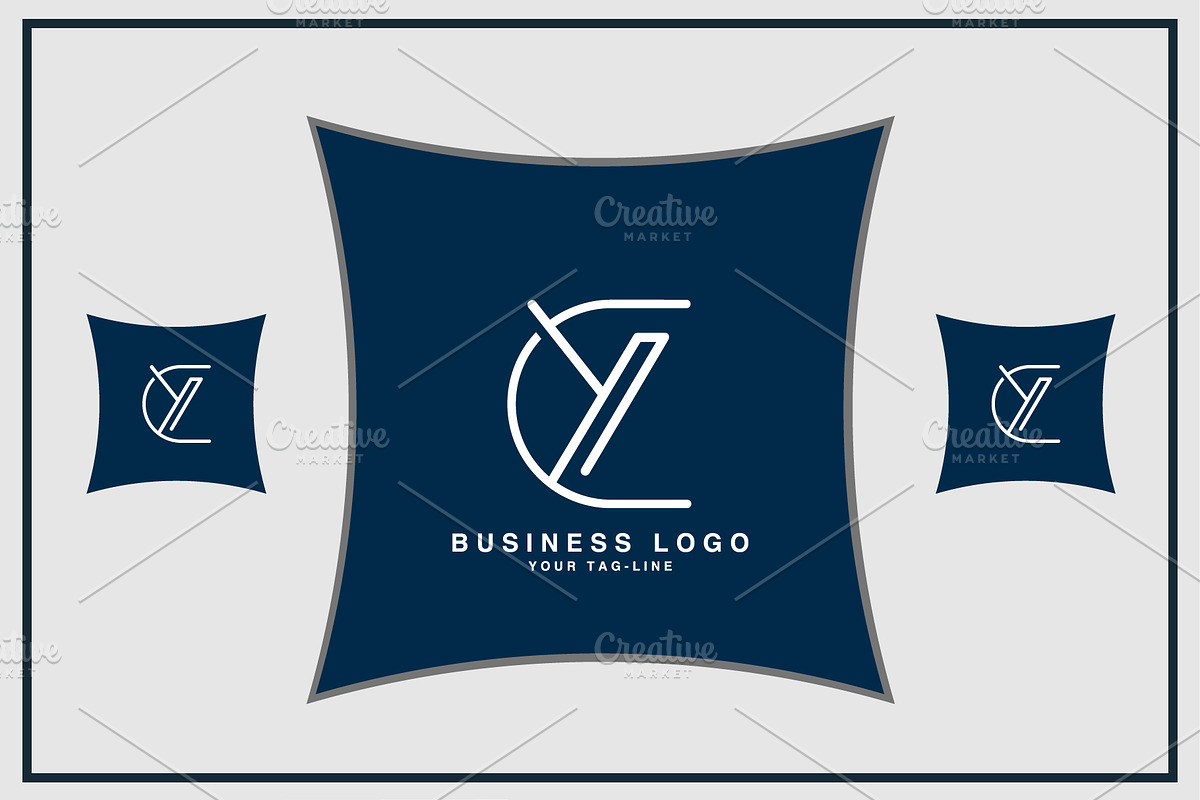 Alphabet Letters Icon Logo CY or YC, a Graphic by art_creater (Photo 1 of 2)