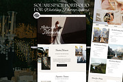 Squarespace Wedding Photographers, a Squarespace Template by Sofia Designs (Thumbnail 1 of 8)