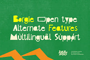 Borgie Font, a Handwritten Font by Ideal Eksis (Thumbnail 8 of 8)