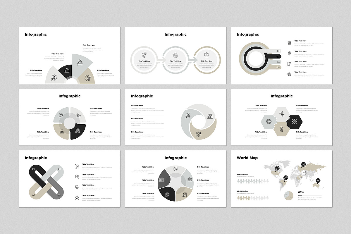 Minimal Presentation Template, a Presentation Template by GenerousArt (Photo 6 of 10)