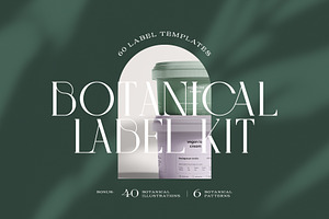 Botanical Label Set