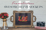 The Ultima Frames Bundle - 5 in 1, a Product Mockup by Madebyvadim (Thumbnail 4 of 5)
