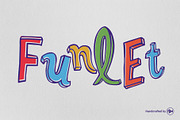 Funlet Typeface, a Script Font by 1904 Studio (Thumbnail 1 of 10)