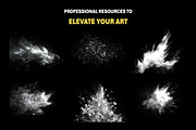 100+ PNG Cutout Snow Splash Effects, an Object Graphic by Mikel Blazgad (Thumbnail 5 of 11)
