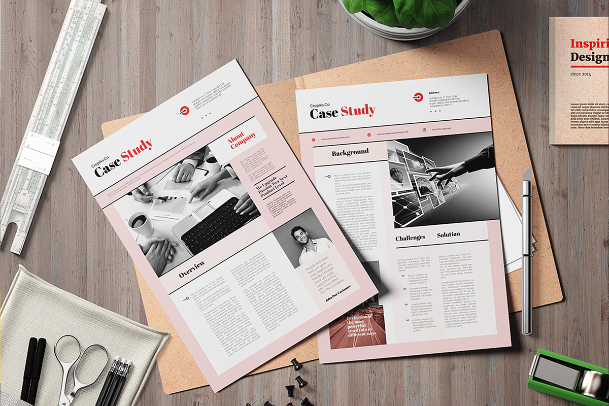 Case Study template 04, a Brochure Template by spidergraph (Photo 3 of 7)