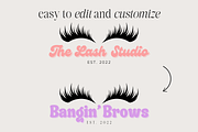 DIY Lash Studio Logo Set, a Branding & Logo Template by thebrandcove (Thumbnail 4 of 8)