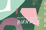 Modern Gouache Patterns Bundle, a Pattern Graphic by The Collective Studio (Thumbnail 1 of 16)
