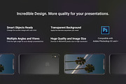 iPhone 8 Mockup Complete Pack Black, an iPhone Mockup by mockuptain (Thumbnail 3 of 10)