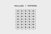 Cute Cat B&W Illustration, an Animal Illustration by HunEyy (Thumbnail 4 of 6)