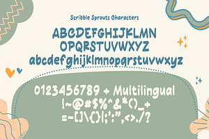 Scribble Sprouts - Playful Font