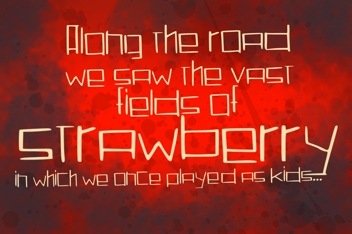 Slash Hendge style font, a Script Font by C7 Studio (Photo 4 of 5)