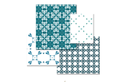 Teraa Bloom, a Pattern Graphic by AashimaDesigns (Thumbnail 1 of 5)