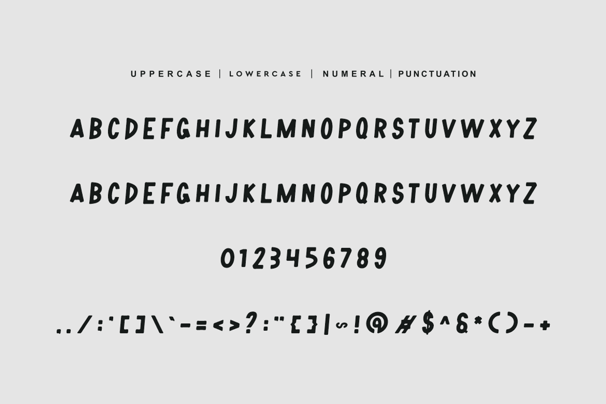 Quicro Marker Font, a Sans Serif Font by QR Design Studio (Photo 5 of 6)