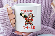 Funny Santa Claus Spreading PNG, an Illustration by Daily.Designs (Thumbnail 3 of 5)