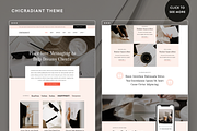 ChicRadiant WordPress Theme, a WordPress Template by Bluchic (Thumbnail 2 of 6)