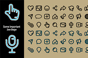 Outline Icon Set for Web and Mobile, an Outline Icon by hkmonir (Thumbnail 3 of 3)