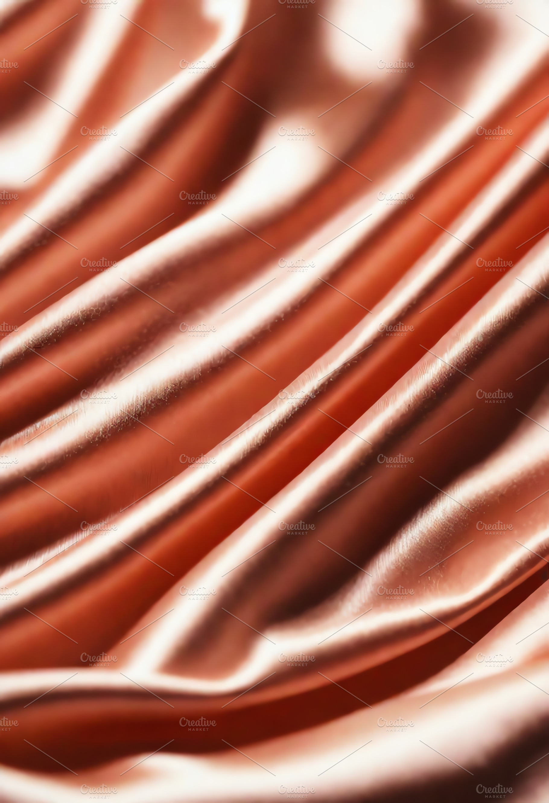 Soft pink satin fabric draping on a surface, showcasing smooth texture and eleg, a Background Photo by Kzara Visual Concepts