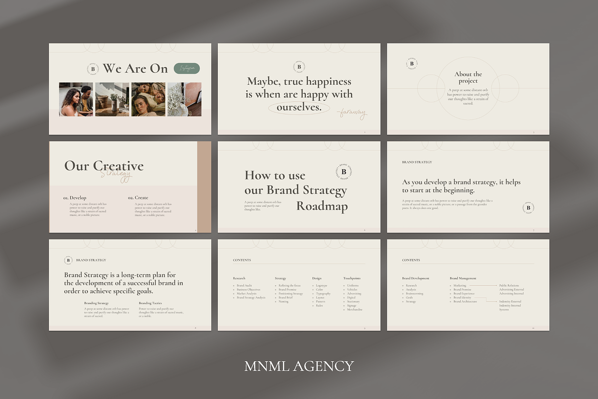 Multipurpose Presentation Template, a Presentation Template by MNML Agency (Photo 7 of 29)