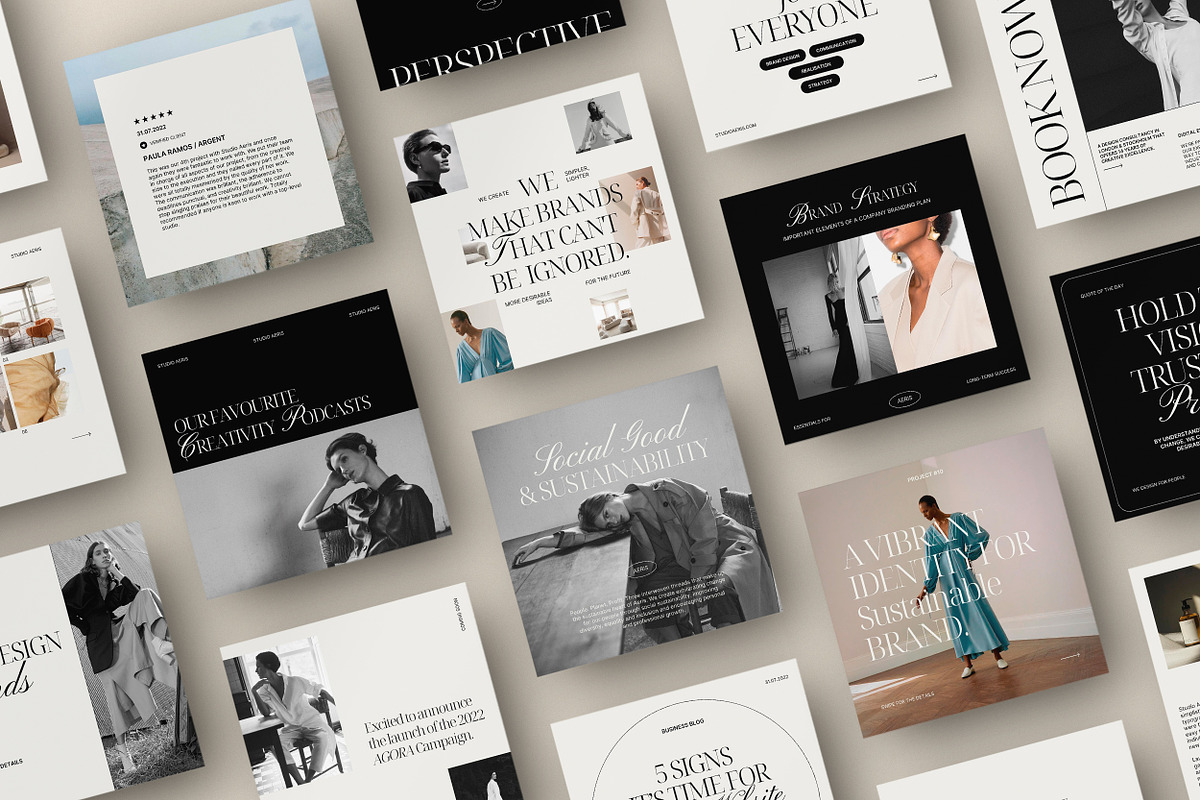 AERIS / Aesthetic Social Media Kit, a Social Media Template by Studio Dara (Photo 13 of 17)