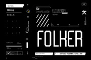 Futurama Modern Titling Fonts, a Sans Serif Font by Fortunes Co (Thumbnail 2 of 14)